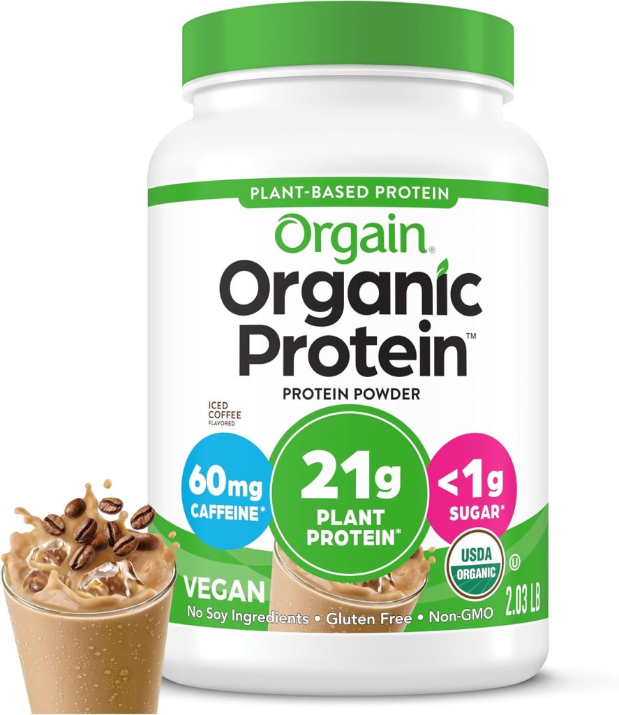 Orgain Iced Coffee Protein Powder